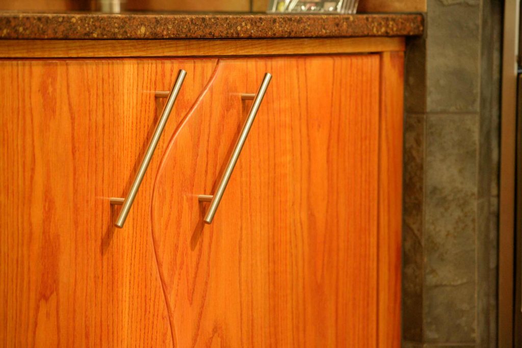 Custom cabinet handles